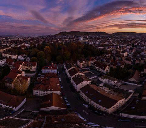 Panorama von Heilbronn