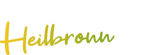 Schriftelement "Mit Blick über Heilbronn"